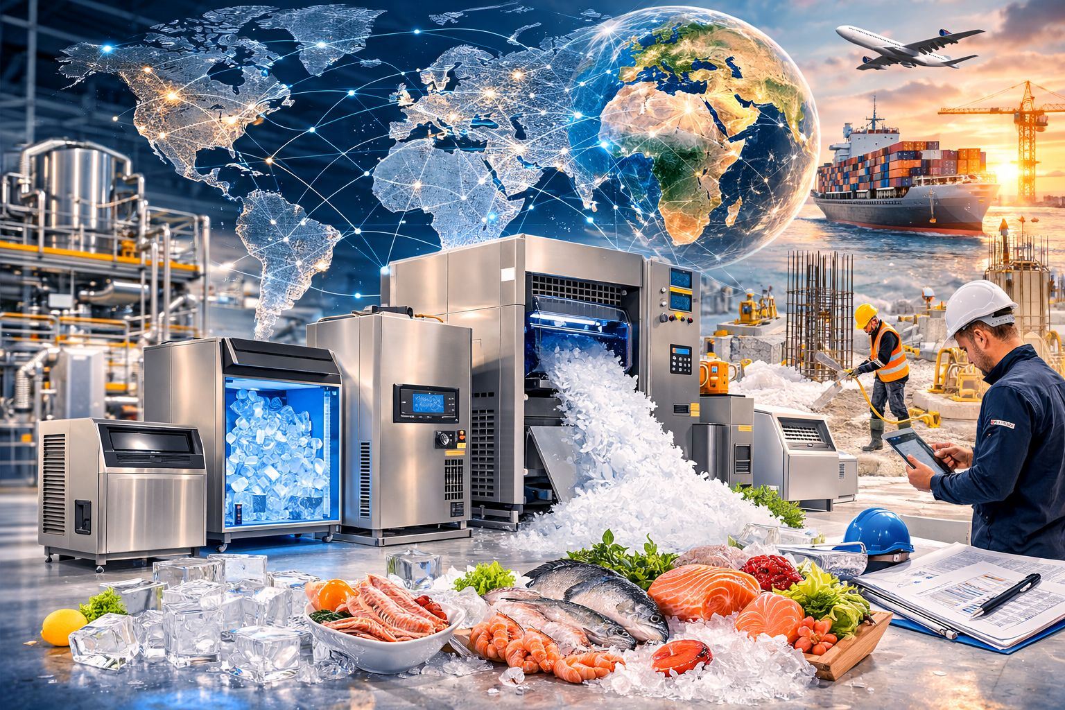 What Is an Industrial Ice Machine?